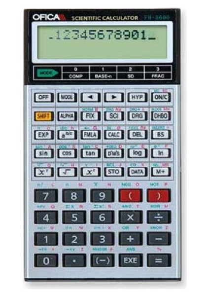 Fonksiyonlu (Bilimsel) Hesap Makinesi FH-5600