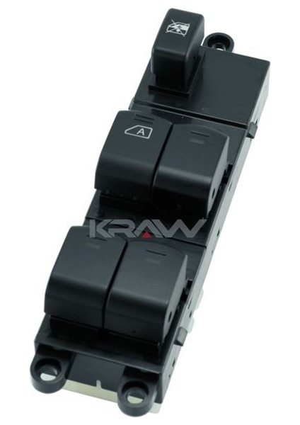 Cam Açma Düğmesi (Dörtlü - Autolu - Cam Kilit Butonlu - 13+3=16 Pin) Qashqaı Navara Note Pathfınder