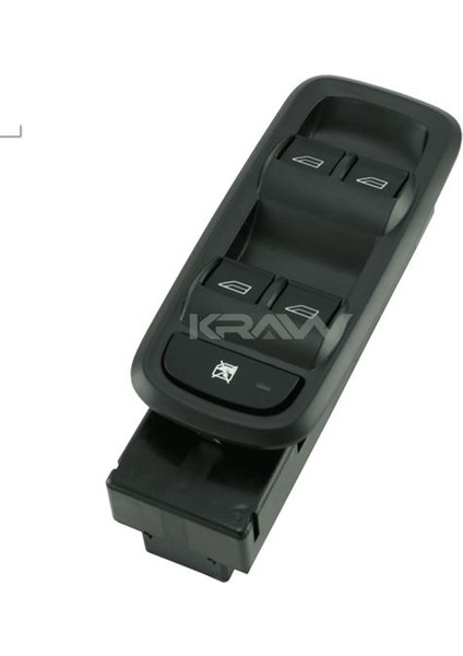 Cam Açma Düğmesi (Dörtlü - Çerçeveli - Cam Kilit - 8+7+4=19 Pin) Fıesta (08-12)