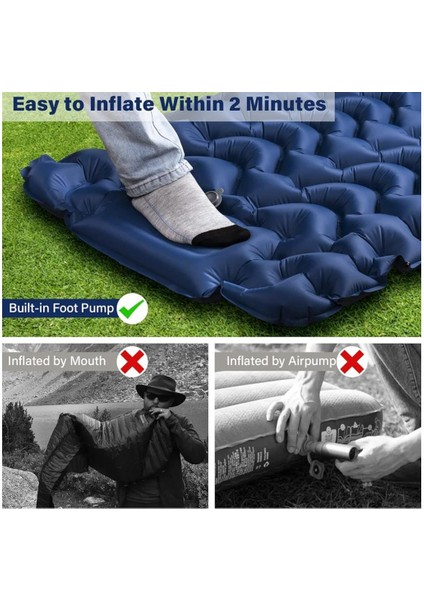 Kendiliğinden Şişen Uyku Yatağı, Kamp Yatağı, Kamp Matı, Ayakla Şişen Yatak, Dağcı Yatağı modelleri