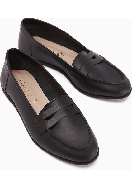 Hakiki Deri Solina Siyah Mokasen Ayakkabı Rahat Günlük Loafer modelleri