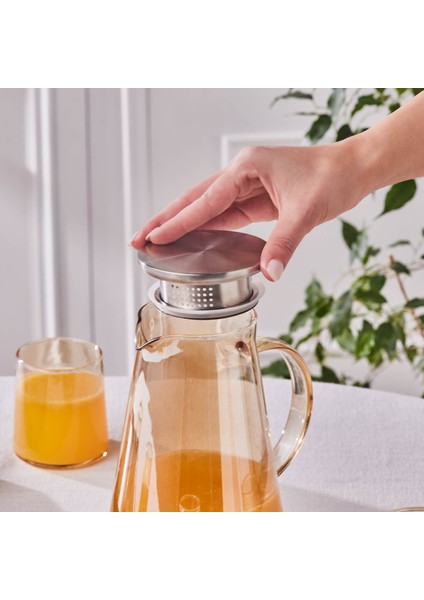 Serene 7 Parça Bardak Seti Amber fırsatları