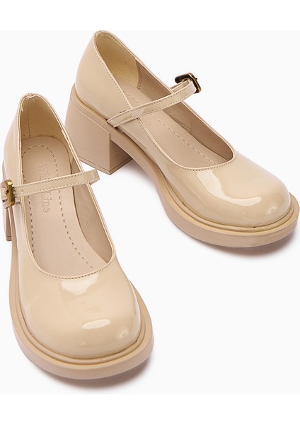 Mirka Bej Rugan Bantlı Kadın Loafer Ayakkabı modelleri