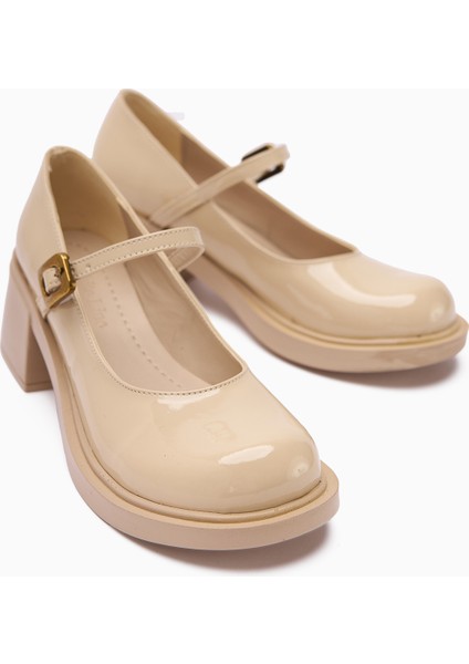 Mirka Bej Rugan Bantlı Kadın Loafer Ayakkabı fırsatları