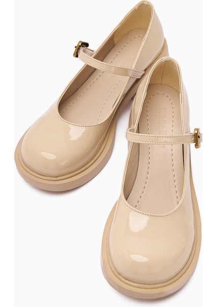 Mirka Bej Rugan Bantlı Kadın Loafer Ayakkabı indirimleri