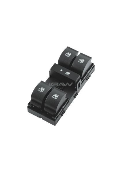 Cam Açma Düğmesi (Dörtlü - Cam Kılıt Butonlu - 8 Pin) Lınea