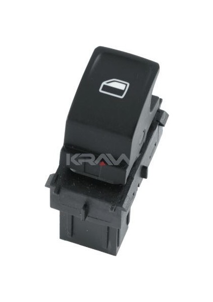 Cam Açma Düğmesi (Tekli - Beyaz Işık - 4 Pin) Golf Vıı Passat B8 Tıguan T-Roc Crafter Superb Karoq