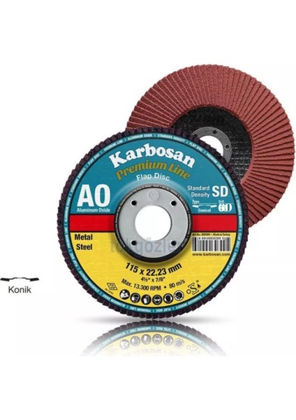 Flap Disk 115-60 Kum