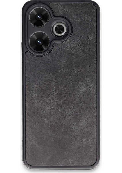 Xiaomi Redmi 13 4g Kılıf Aras Deri Kapak - Siyah Arbkd