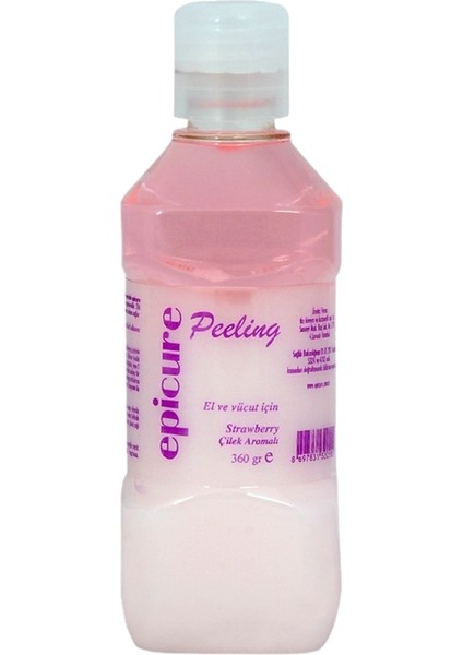 Epicure Peeling Çilek Aromalı 360 gr fiyatları