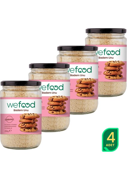 Badem Unu 250 gr 4'lü