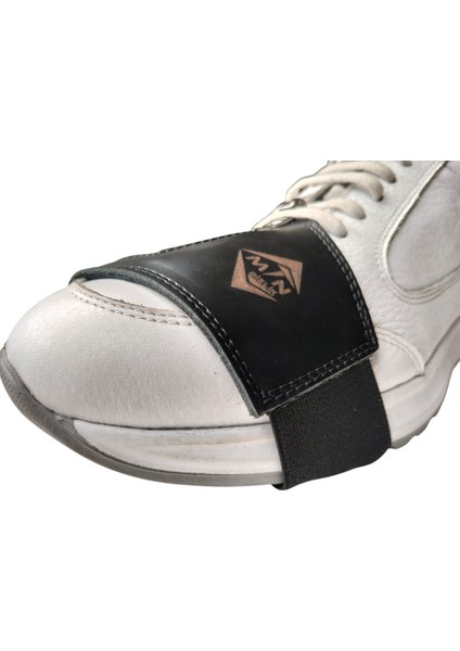 Mak77 Motosiklet Ayakkabı koruma pedleri, vites ayakkabı koruyucu, motosiklet vites pedi , Motosiklet deri aksesuar (siyah) modelleri