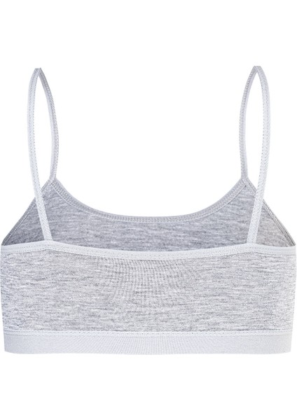 42324 6'lı Paket Kız Çocuk Pamuklu Süprem Esnek Rahat Pedsiz Ince Askılı Alıştırma Sütyeni Yarım Atlet Büstiyer modelleri