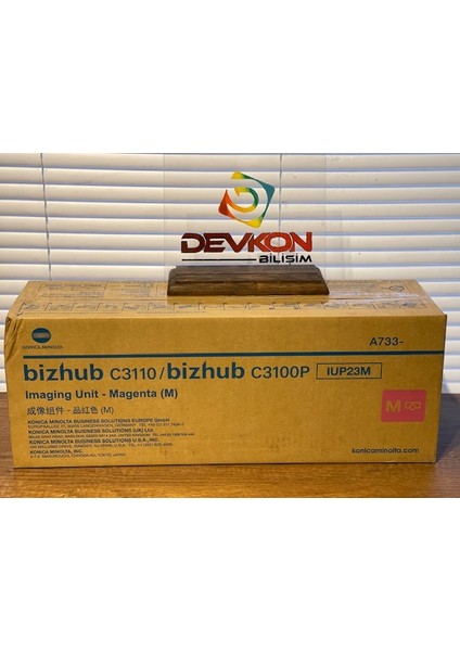 Konica Minolta IUP-23M C-3100P/C3110 Kırmızı Orjinal Drum Ünitesi