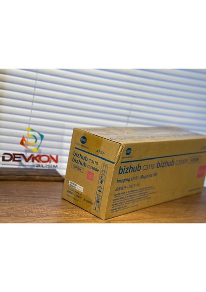 Konica Minolta IUP-23M C-3100P/C3110 Kırmızı Orjinal Drum Ünitesi fiyatları