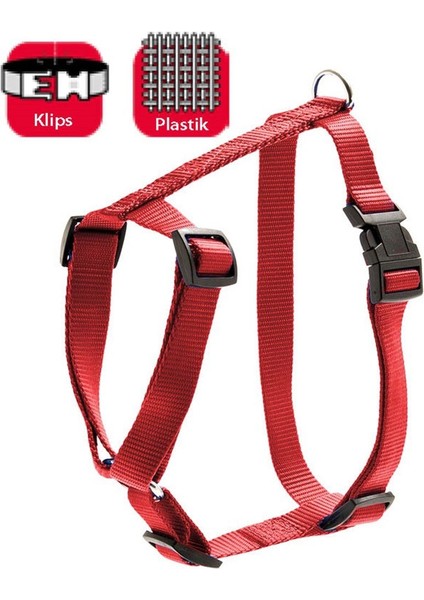 Karlıe Basıc Göğüs Tasma Xs 25-40 Cm Kırmızı