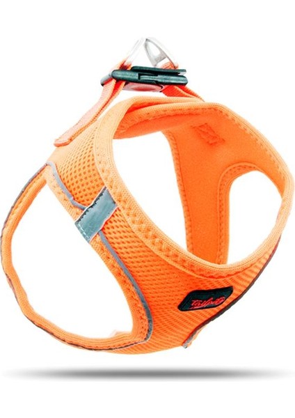 Air-Mesh Harness Köpek Göğüs Tasması XLarge Turuncu