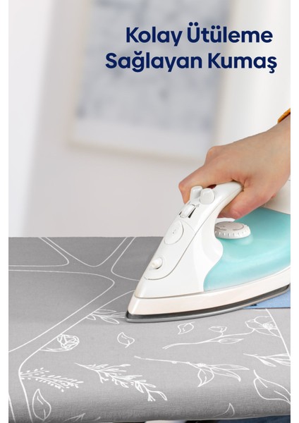 Gri Ütü Masası Kılıfı, Koruyucu ve Şık Tasarım indirimleri