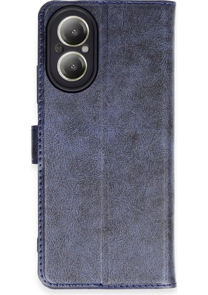 Realme 12 Lite Kılıf Trend S Plus Kapaklı Kılıf - Lacivert Arbkd