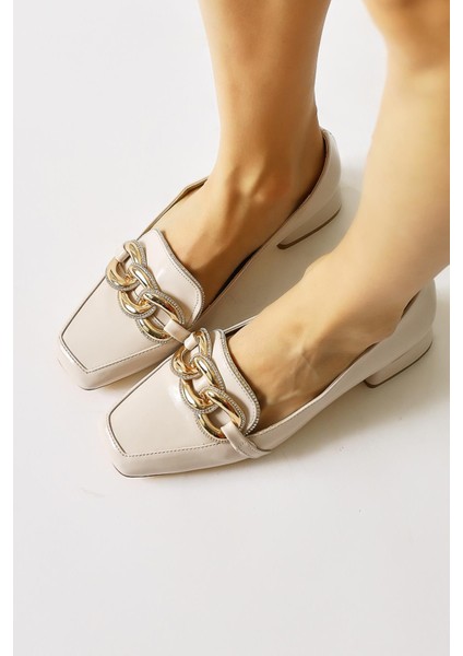 Fenna Bej Rugan Toka Detaylı Günlük Ayakkabı