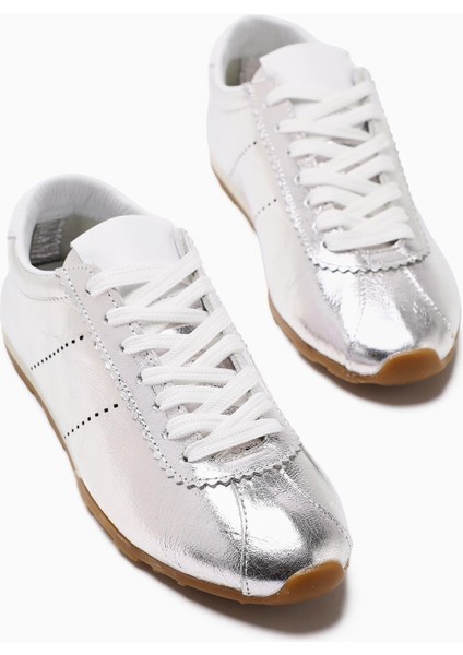 Hakiki Deri Alisa Altın Bağcıklı Günlük Kadın Ayakkabı indirimleri