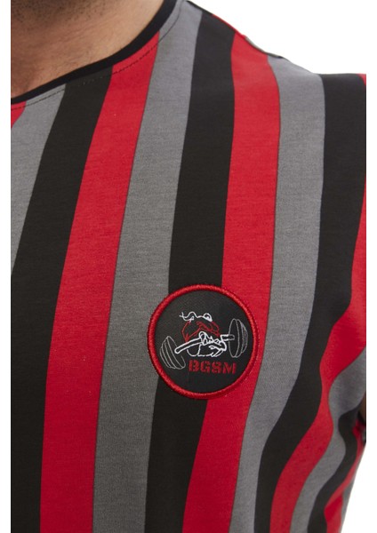 Oversize Kolsuz T-Shirt Fitness Antrenman Üstü Bgsm 2351 indirimleri