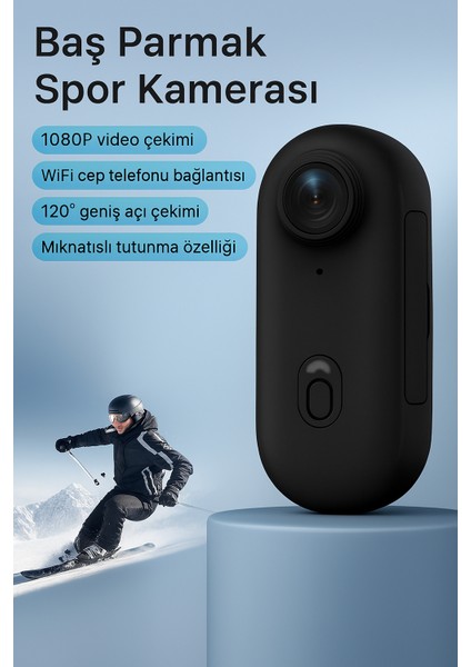 1080P Cep Mini Spor Vücut Kamerası Taşınabilir Kask Vlog Kamera Wifi Kablosuz App Kontrol fiyatları