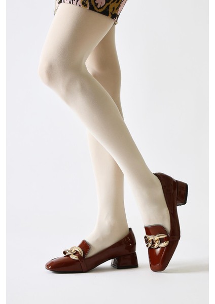 Fenna Bordo Rugan Toka Detaylı Günlük Ayakkabı