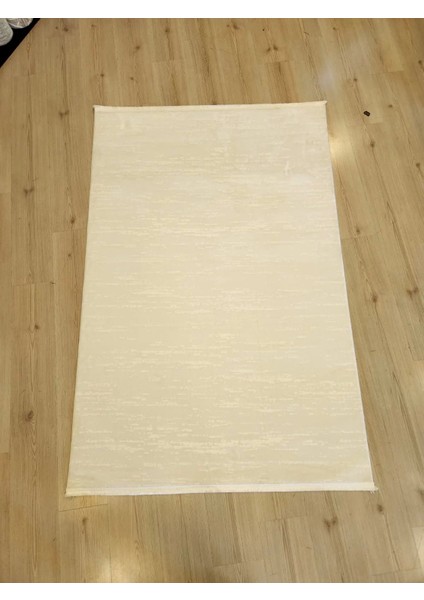 Rare 1041 Krem modern Mikrofiber Makine Halı