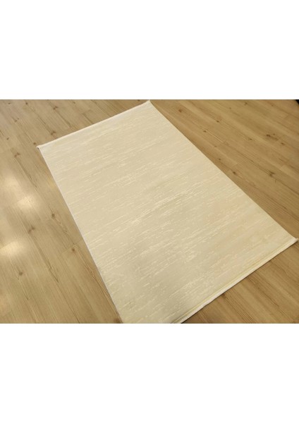 Rare 1041 Krem modern Mikrofiber Makine Halı modelleri