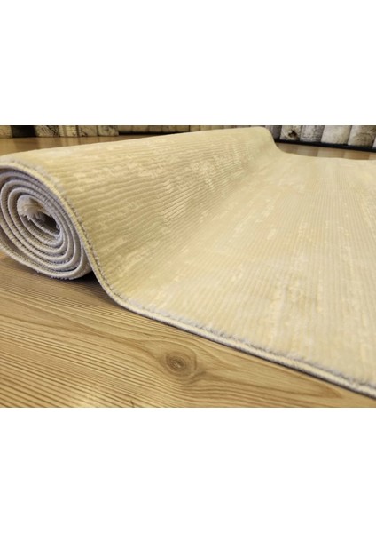 Rare 1041 Krem modern Mikrofiber Makine Halı indirimleri