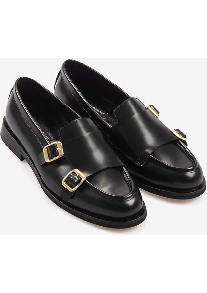 Hakiki Deri Kadın Klasik Ayakkabı 5328-01 modelleri