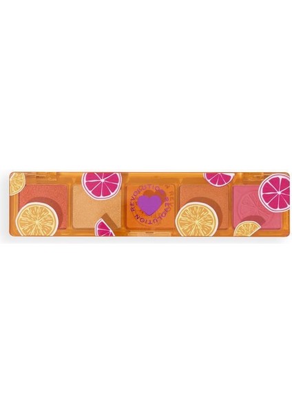 I Heart Revolutıon Zesty Zing Mini Match Far Paleti modelleri