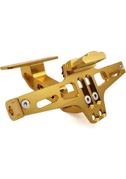 Kpa Ledli Alüminyum Plaka Tutucu Üniversal Model Turuncu