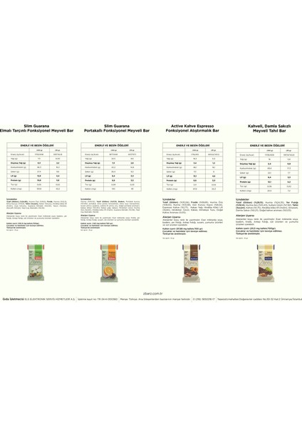 Slim & Active Karışık Kutu 12 x 35 gr