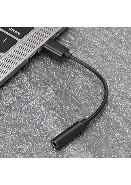 Type-C Erkek To 3.5mm Jack Dişi Dönüştürücü 🎧 Aux Adaptör Kablo 5-10CM