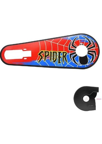 Zincir Muhafaza 20 Jant Spider Temalı Kırmızı-Mavi ZMF-212