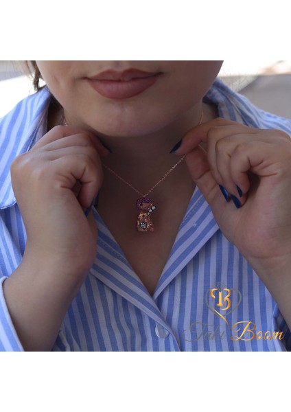 Balık Yemeyi Hayal Eden Kedi Gümüş Kolye indirimleri