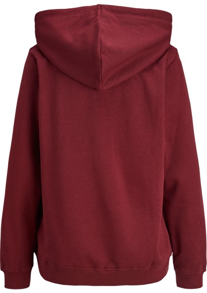 Kadin Gögüs Minimal Baskili Sweatshirt - Abbie