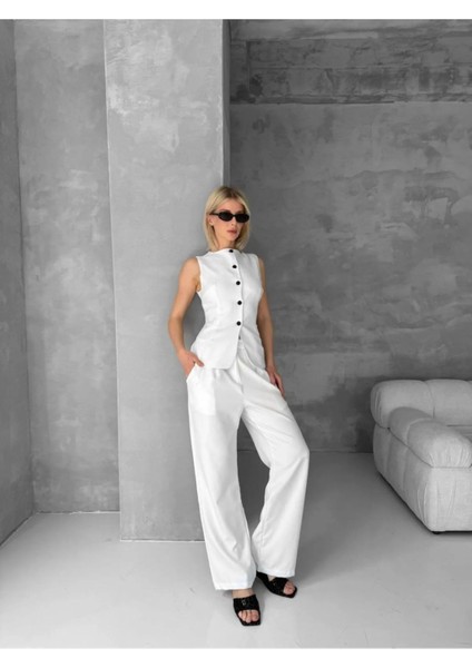 Yelekli Arkadan Bağlama Premium Kumaş Takım fiyatları