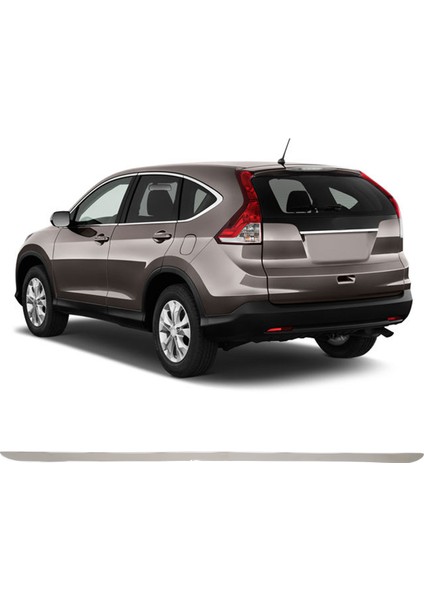 Honda Cr-V Uyumlu 2014 ve Üzeri Krom Bagaj Alt Çıtası Paslanmaz Çelik