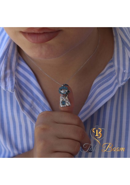 Balık Yemeyi Hayal Eden Kedi Gümüş Kolye fiyatları