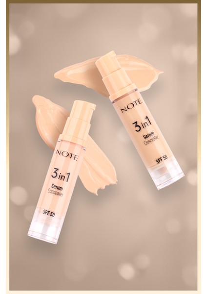 3 In 1 Serum Concealer Spf 50 Nemlendirici Göz Altı Kapatıcısı - 10 Medium modelleri