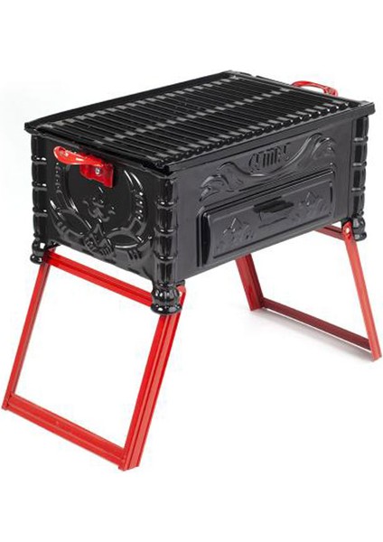 C-60 Ayaklı Yağdanlıklı Mangal 33*43CM