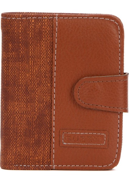 Kot Kumaş Bozuk ve Kağıt Para Kartlık ve Cüzdan NEW134 - Taba fırsatları