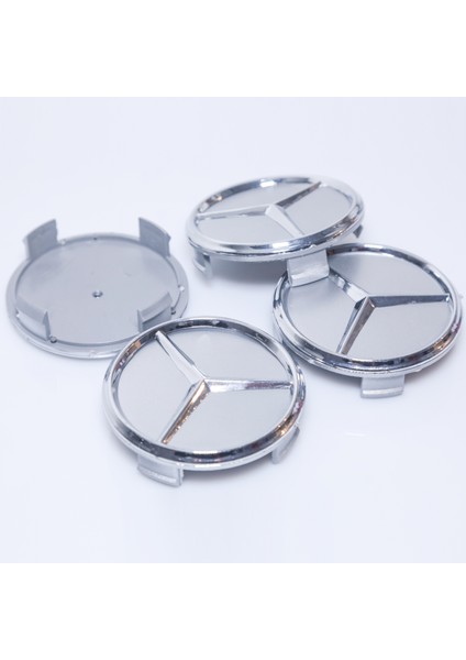 75 mm Gri Jant Göbeği – Yıldız Logolu Uyumlu Tasarım (4'lü Set) W204 / W205, W212, Cla, Gla, Glc Vb. Jant Tipiyle Benzer Ölçülerde Uyum Sağlar fiyatları