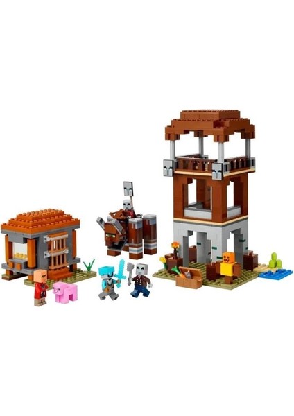 Nessiworld 21278 Minecraft Pillager Karakolu ve Ravager 665 Parça +9 Yaş fırsatları