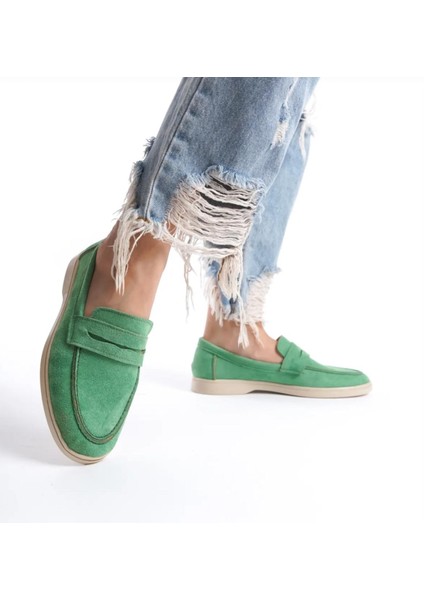Renkli Kadın Loafer Ayakkabı – Rahat ve Şık Günlük Stil