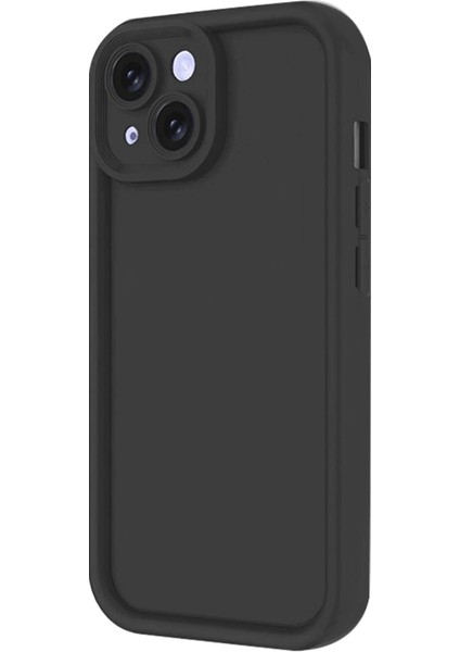 Iphone 14 Kılıf Viera Silikon - Siyah Arbkd