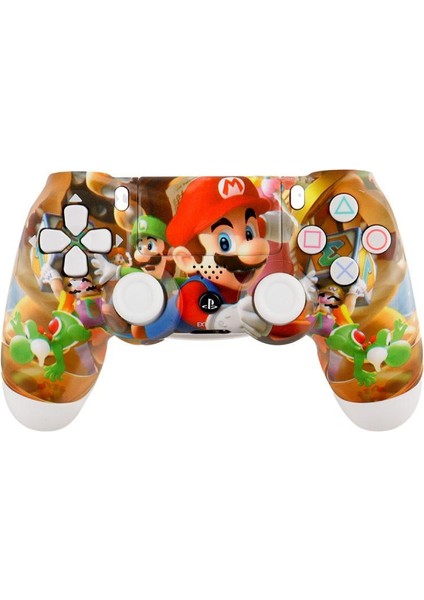 Dualshock 4 V2 Süper Mario2 Edition Zct2 Kablosuz Ps4 Oyun Kolu